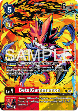 BetelGammamon (EX12-013) (V.2)