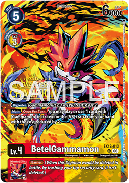 BetelGammamon (EX12-013) (V.3)