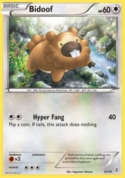 Bidoof  (TK7 12B)