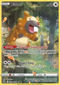 Bidoof  (CRZ GG29)