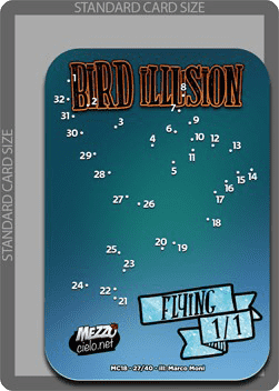 Bird Illusion Token (Blue 1/1)