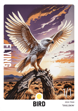 Bird Token (W 1/1) // Clue Token