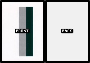 Black Border Stripes/Black Border Filler Card