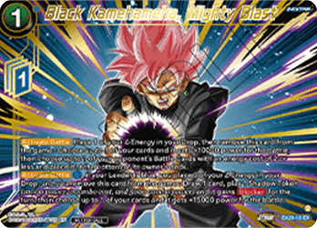 Black Kamehameha, Mighty Blast (V.1 - Expansion Rare)