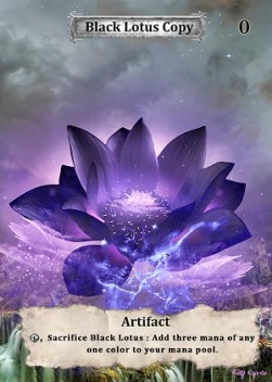 Black Lotus Copy Token