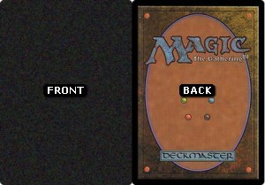 Black Round Corner Shiny Filler Card
