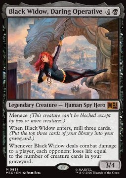 Black Widow, Daring Operative