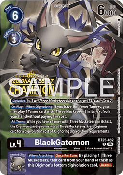 BlackGatomon (BT25-082) (V.3)