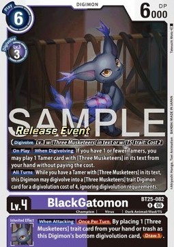 BlackGatomon (BT25-082)
