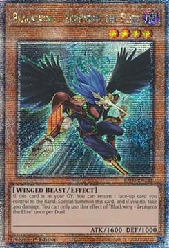 Blackwing - Zephyros the Elite (V.2 - Quarter Century Secret Rare)