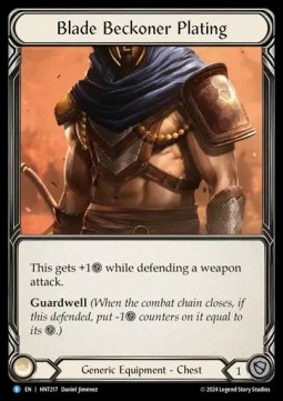 Blade Beckoner Plating (Cold Foil)