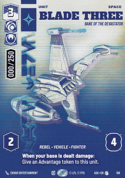 Blade Three, Bane of the Devastator (V.5)