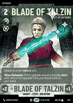 Blade of Talzin, A Gift of Shadows (V.4)