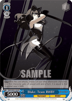Blake: Team RWBY (V.1 - Promo)