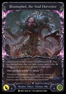 Blasmophet, the Soul Harvester (Cold Foil)