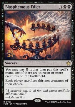 Blasphemous Edict (V.1)