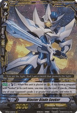 Blaster Blade Seeker [G Format] (V.1 - Legion Rare)