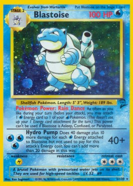 Blastoise  (B2 2)