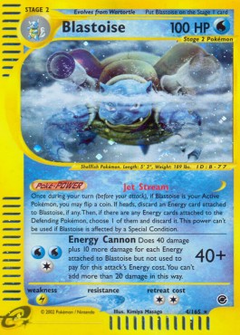 Blastoise  (EX 4)