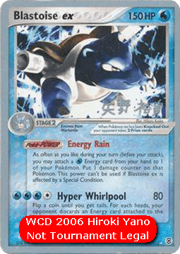 Blastoise ex  (WCD06 FL 104)