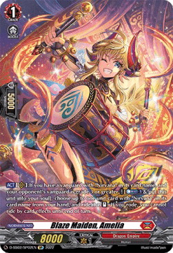 Blaze Maiden, Amelia [D Format] (V.2 - Special Parallel)
