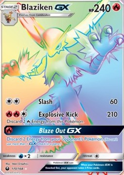 Blaziken GX  (CES 170)