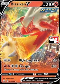 Blaziken V  (PPS1 CRE 020)