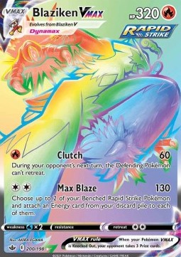 Blaziken VMAX  (CRE 200)