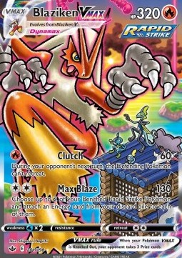 Blaziken VMAX  (s5a 86)