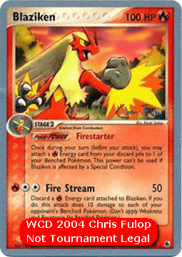 Blaziken  (WCD04 RS 3)