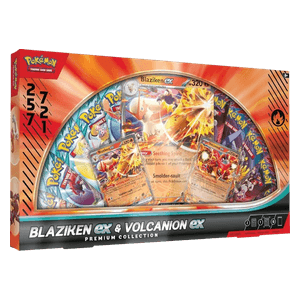 Blaziken ex & Volcanion ex Premium Collection