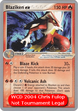 Blaziken ex  (WCD04 MA 89)