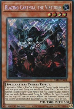 Blazing Cartesia, the Virtuous (V.1 - Secret Rare)