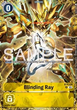 Blinding Ray (BT4-104)