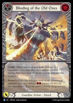 Blinding of the Old Ones (Extended Art Rainbow Foil)