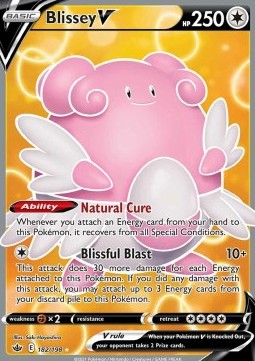 Blissey V  (CRE 182)