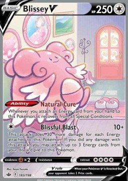 Blissey V  (CRE 183)