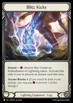 Blitz Kicks (Cold Foil)