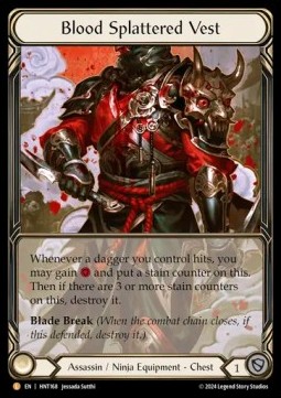 Blood Splattered Vest (Extended Art Cold Foil)