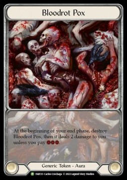 Bloodrot Pox (Extended Art Rainbow Foil)
