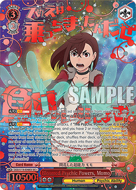 Bloomed Psychic Powers, Momo (V.4 - Secret Rare)