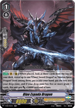 Blue Espada Dragon [V Format]