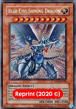 Blue-Eyes Shining Dragon (V.2 - Secret Rare)