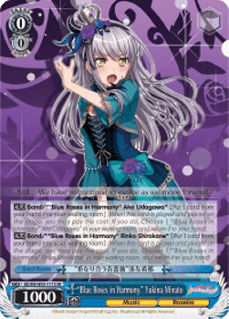 "Blue Roses in Harmony" Yukina Minato (V.3 - Super Rare)