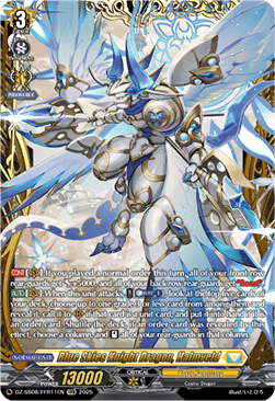 Blue Skies Knight Dragon, Halmveld [D-Format] (V.1 - Double Frame Rare)