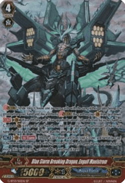 Blue Storm Breaking Dragon, Engulf Maelstrom [G Format] (V.2 - Special Parallel)