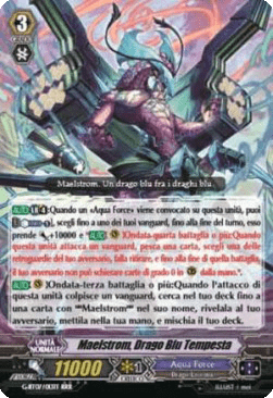 Blue Storm Dragon, Maelstrom [G Format] (V.1 - Triple Rare)