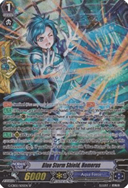 Blue Storm Shield, Homerus [G Format] (V.1 - Special Parallel)