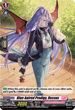 Blue-haired Prodigy, Receus [D Format] (V.2 - Promo)