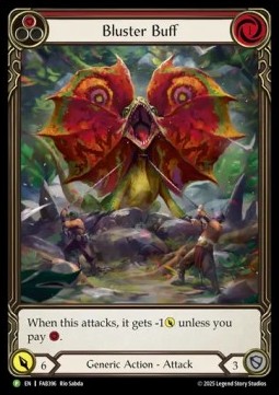 Bluster Buff (Extended Art Rainbow Foil)